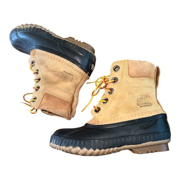 Kids' Sorel for crewcuts Cheyanne II lace-up boots size 1 - Picture 7 of 11